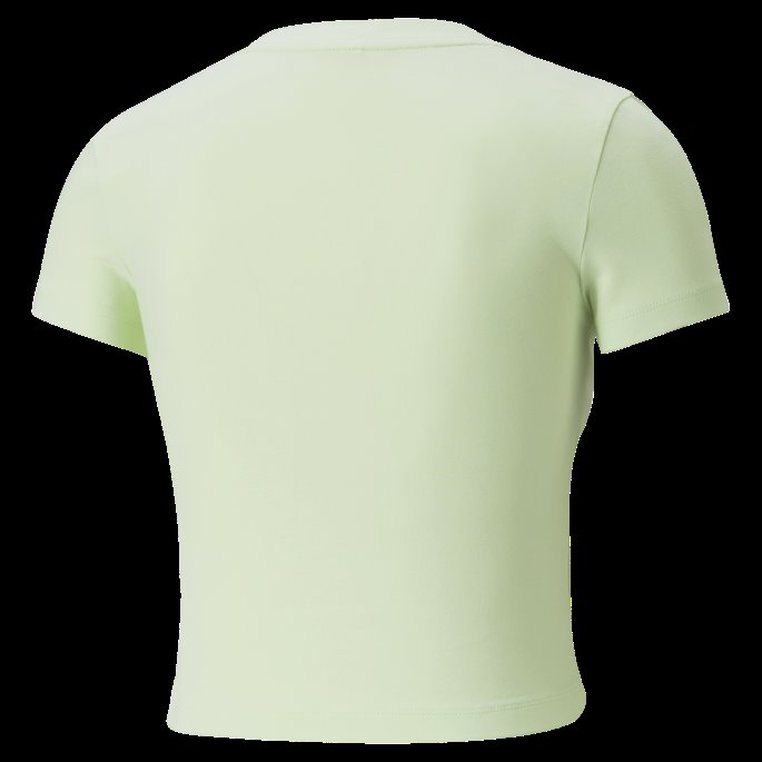 Pistachio Classics Cropped Slim Tee Kvinner Puma På Tilbud