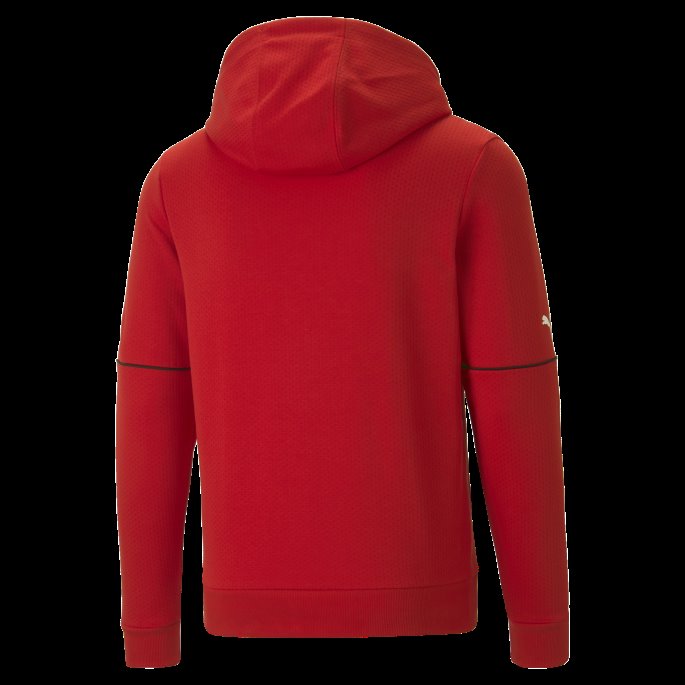 Puma På Tilbud Scuderia Ferrari Race Slim Fit Hettejakke Herre Rosso Corsa