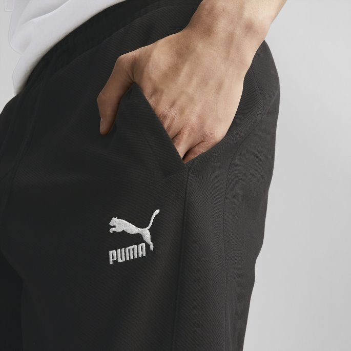 Svart T7 Joggebukse Herre Puma På Salg