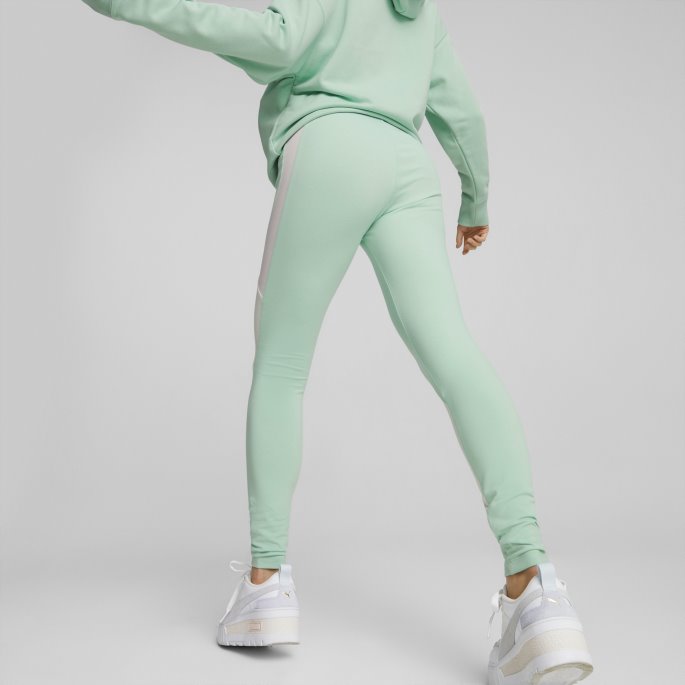 Tåkegrønn Puma På Tilbud Swxp Dameleggings