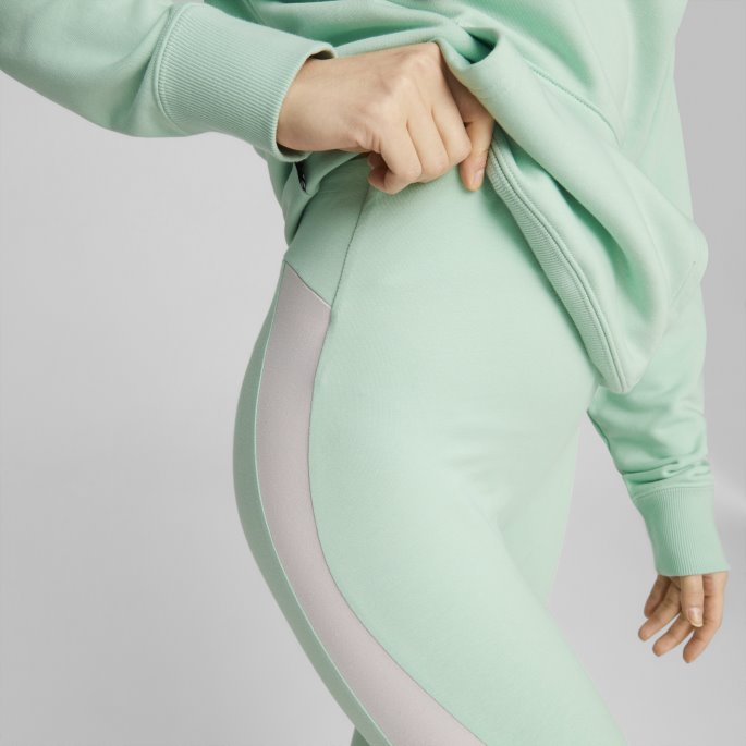 Tåkegrønn Puma På Tilbud Swxp Dameleggings