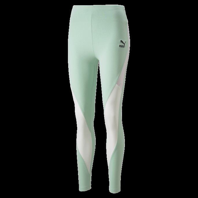 Tåkegrønn Puma På Tilbud Swxp Dameleggings