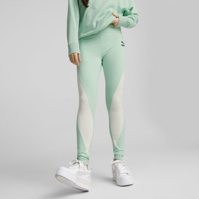 Puma På Salg Tåkegrønn Swxp Leggings Kvinner
