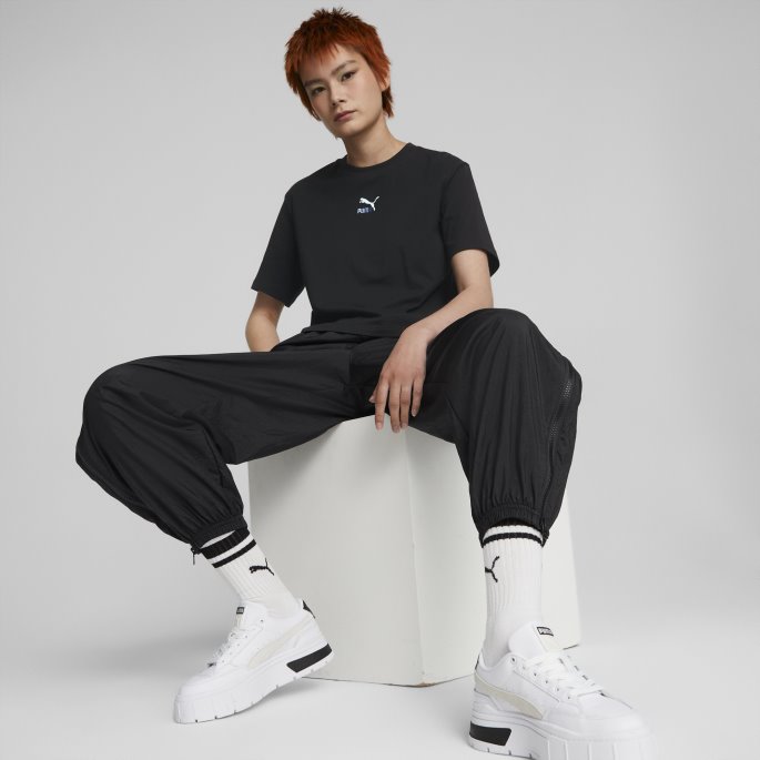 Puma På Tilbud Svart Klassiker Soft Ink Damet-skjorte