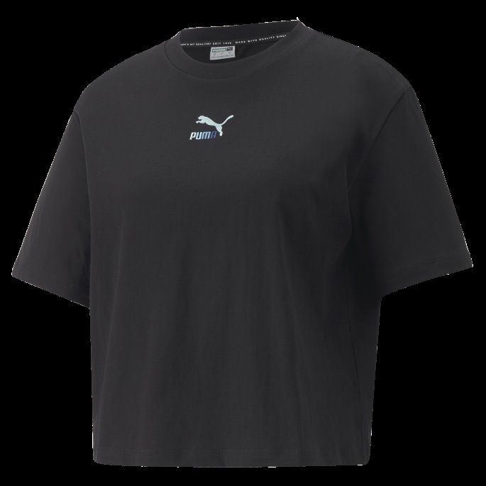 Puma På Tilbud Svart Klassiker Soft Ink Damet-skjorte