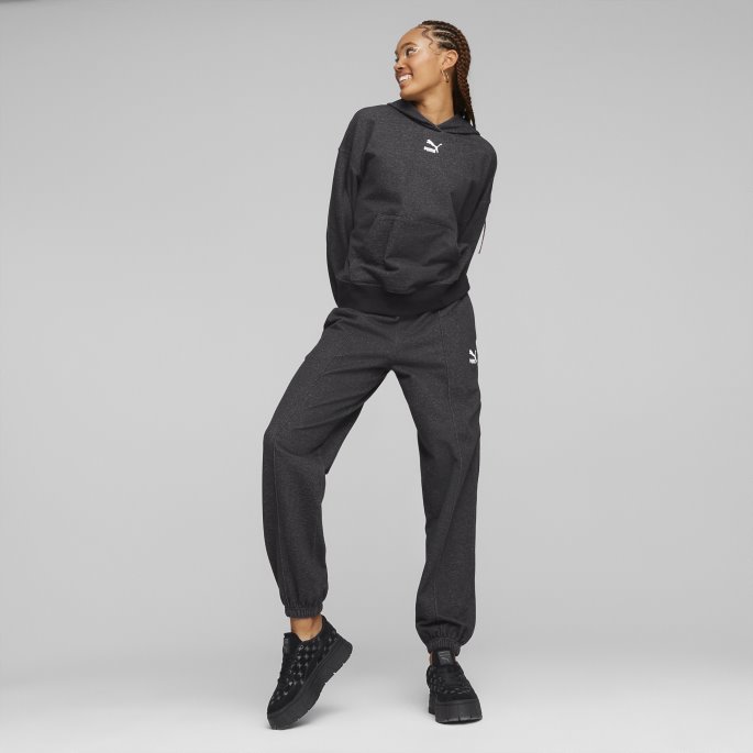Klassikere Soft Ink Joggebukser Kvinner Puma På Tilbud Svart