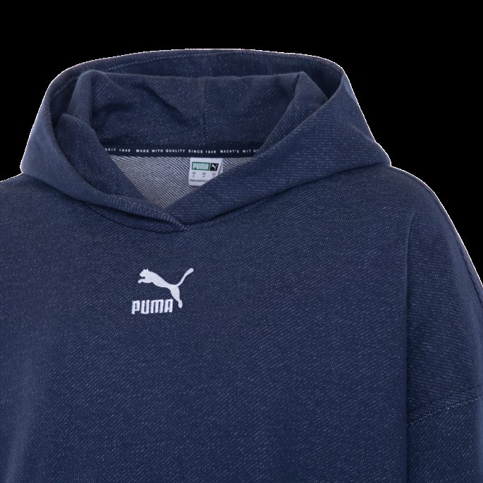 Classics Soft Ink Hettegenser Kvinner Mood Indigo Puma På Tilbud