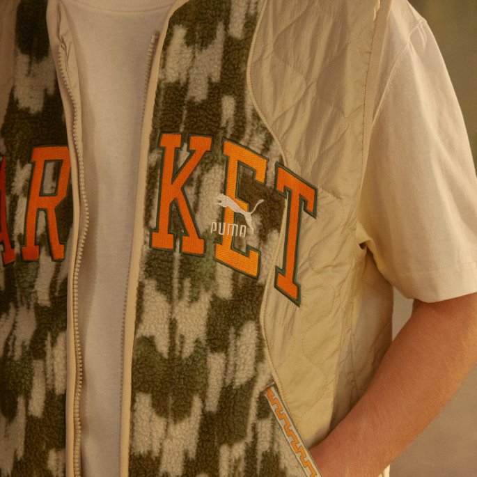 Puma På Tilbud X Market Trykt Vest Herre Kitt