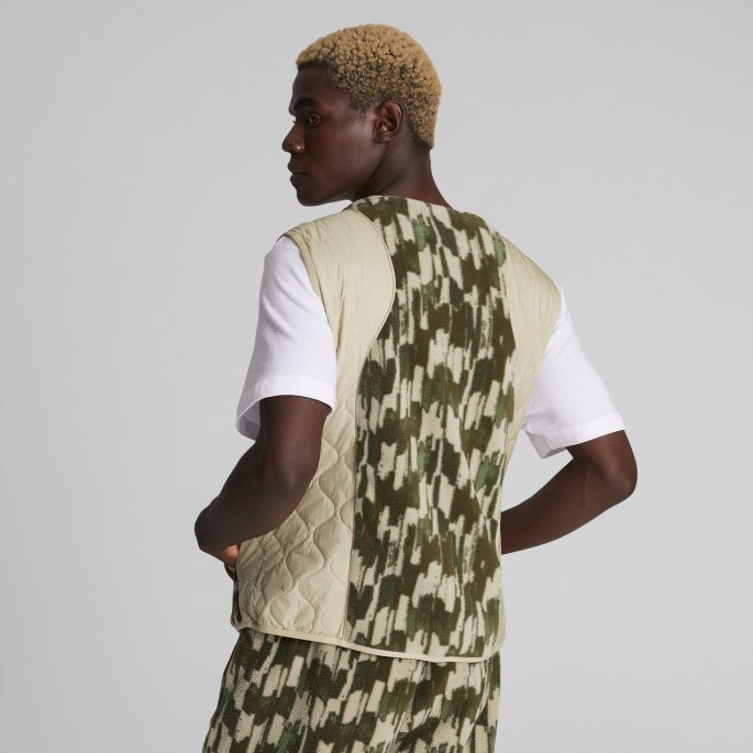 Puma På Tilbud X Market Herreprint Vest Kitt