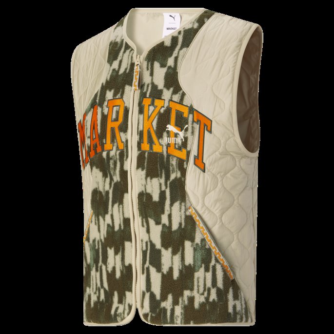 Puma På Tilbud X Market Herreprint Vest Kitt