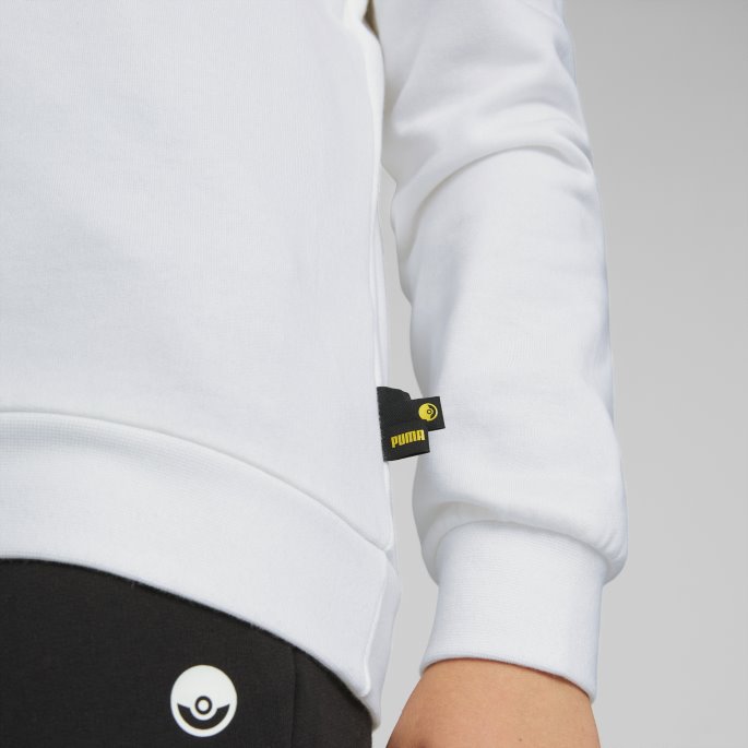 Puma På Tilbud X Pokmon Crewneck Sweatshirt Ungdom Hvit