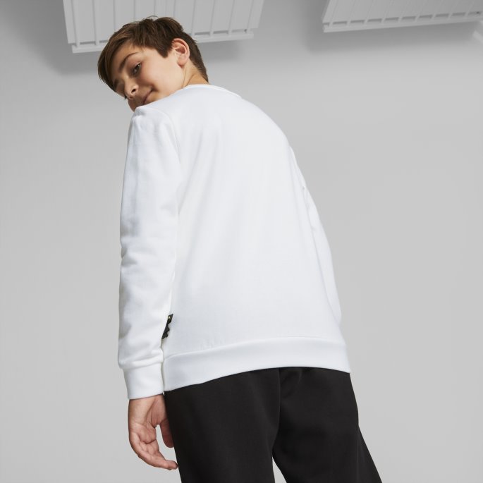 Puma På Tilbud X Pokmon Crewneck Sweatshirt Ungdom Hvit