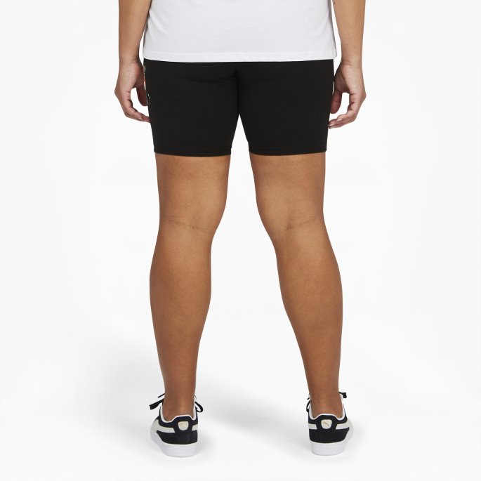 Skjult Blomst Høy Midje 7' Dameshorts Svart Puma På Salg