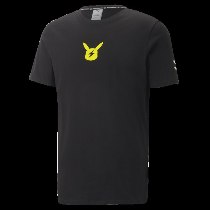 Svart Puma På Salg X Pokmon Grafisk Tee Menn