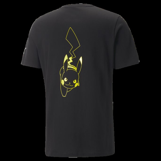 Svart Puma På Salg X Pokmon Grafisk Tee Menn