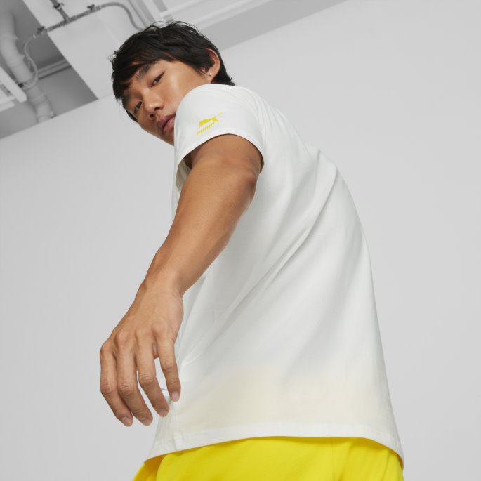 Puma På Tilbud X Pokmon Grafisk Tee Menn Hvit