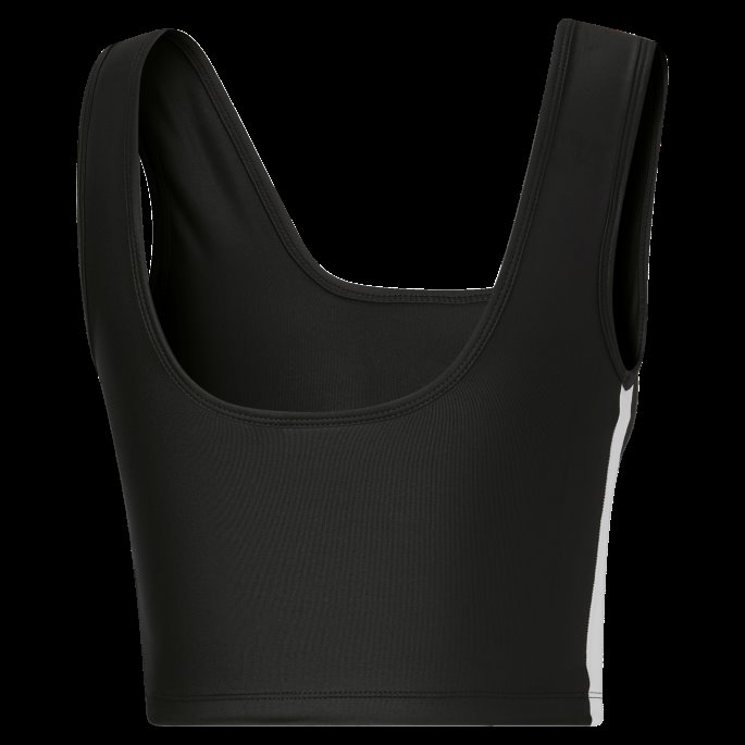 Puma På Tilbud T7 Skinnende Crop Top For Kvinner Svart-urørt