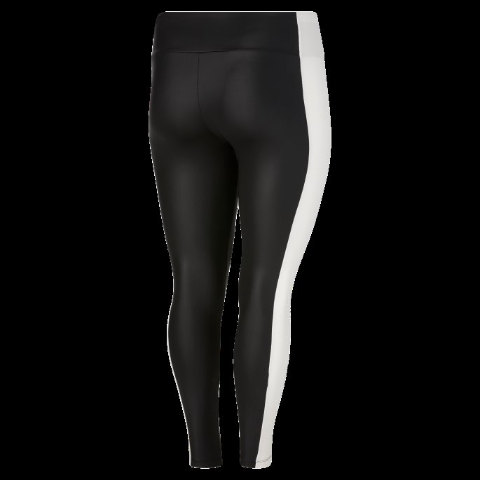 Puma På Tilbud T7 Skinnende Kvinners Leggings Med Høy Midje Pl Svart-berørt