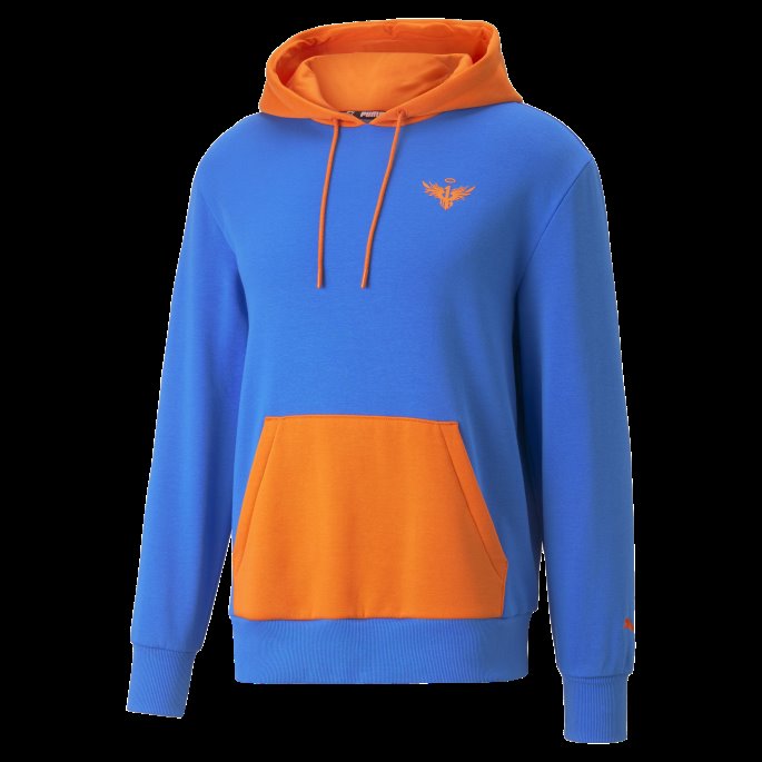 Melo Colourblock Basketball Hettegenser Herre Ultrablå Puma På Salg