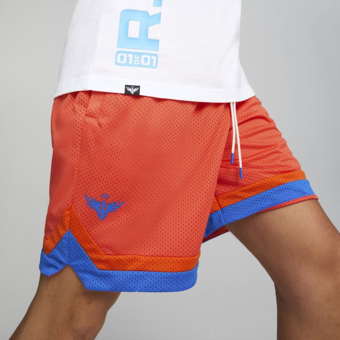 Hvit Melo Sjelden Basketball Tee Menn Puma På Salg