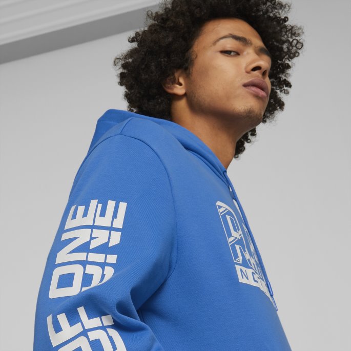 Melo Rare Basketball Hettegenser Herre Ultra Blå-hvit Puma På Salg