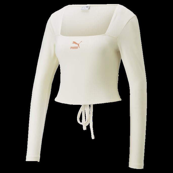 Klassikere Bolero Langermet Slips T-skjorte Damer Uberørt Puma På Salg