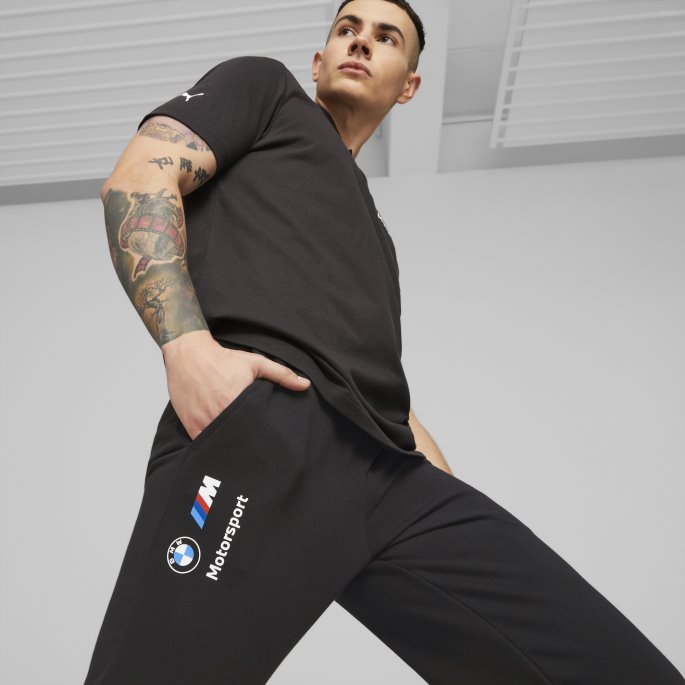 Puma På Tilbud Svart Bmw M Motorsport Ess Ft Joggebukse Herre