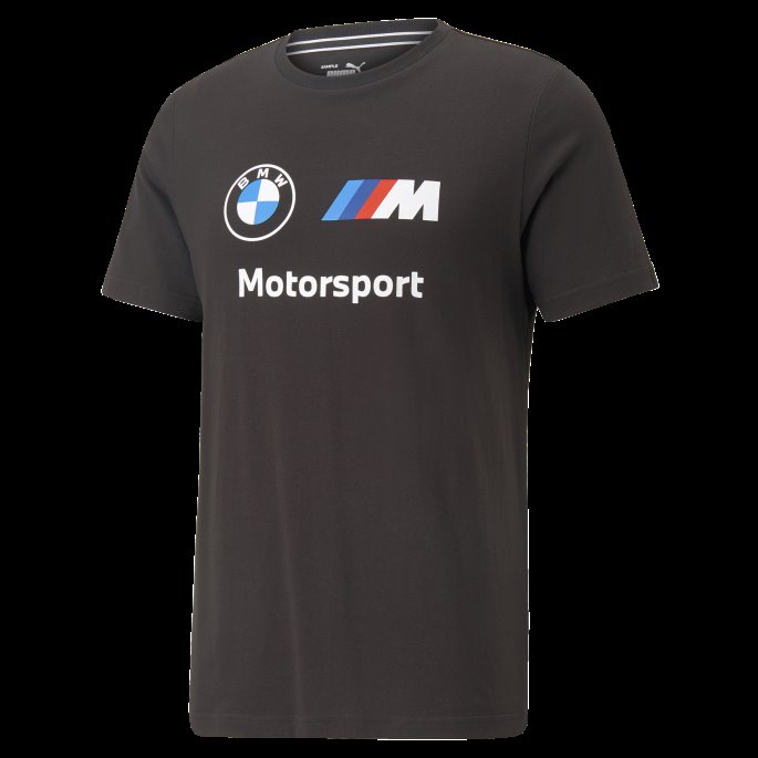 Svart Puma På Salg Bmw M Motorsport Ess Logo Tee Herre