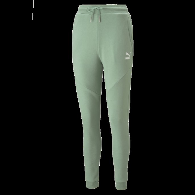 Puma På Tilbud X Pamela Reif Classics Joggebukse Dame Granittgrønn