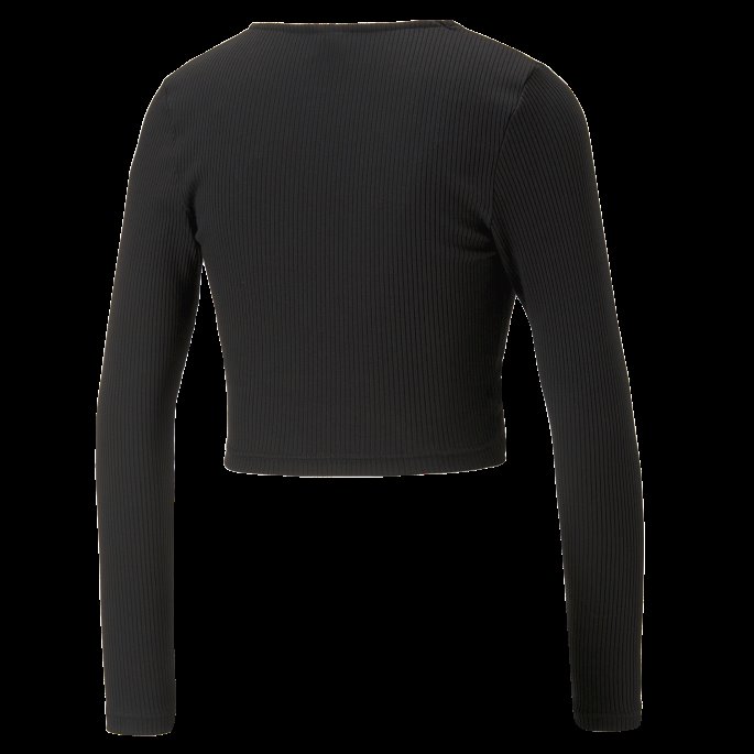Puma På Tilbud X Pamela Reif Classics Cutout Wrap Top Dame Svart