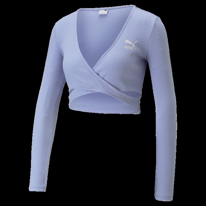Puma På Tilbud X Pamela Reif Classics Cutout Wrap Top Kvinner Påskeegg
