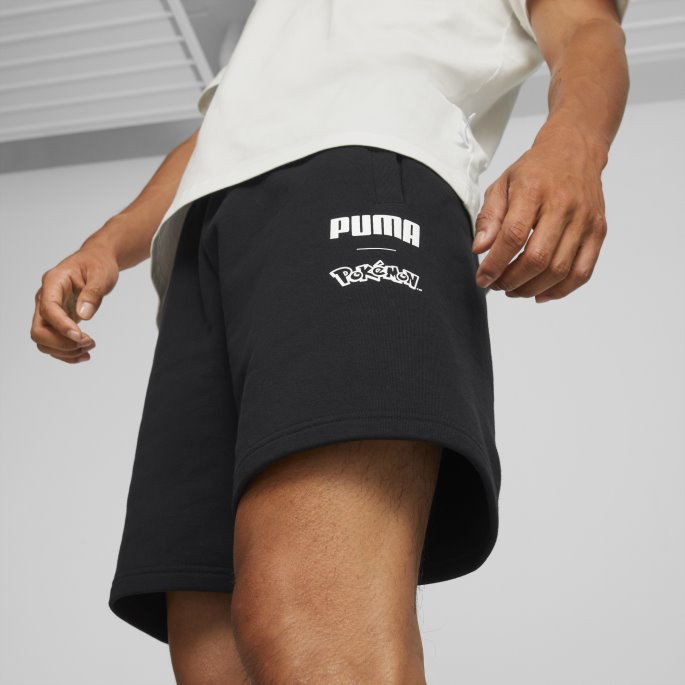 Svart Puma På Tilbud X Pokmon Shorts Herre