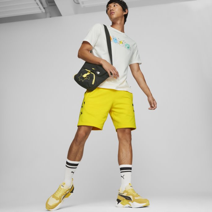 Puma På Tilbud X Pokmon Shorts For Menn Empire Gul