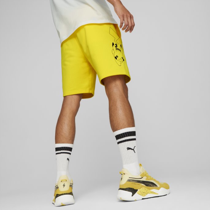 Puma På Tilbud X Pokmon Shorts Herre Empire Gul