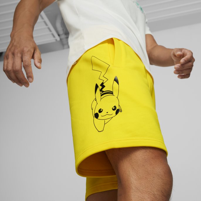 Puma På Tilbud X Pokmon Shorts Herre Empire Gul
