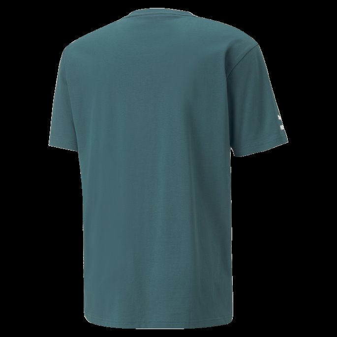 Puma På Salg Team Grafisk Tee Menn Varsity Green