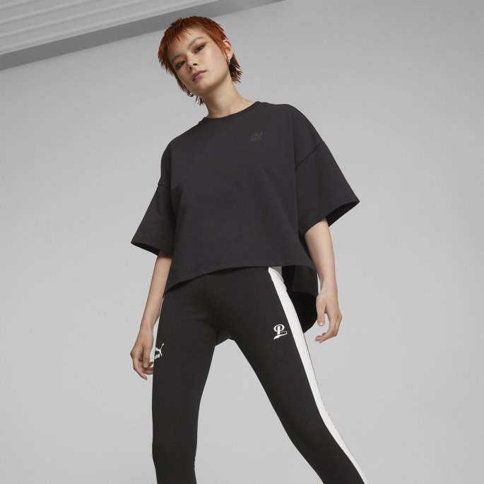 Puma På Salg Team Leggings Dame Svart