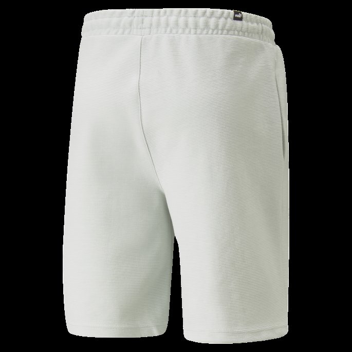 Puma På Salg Brodert Logo Teksturert Strikkede Shorts Menn Ice Flow