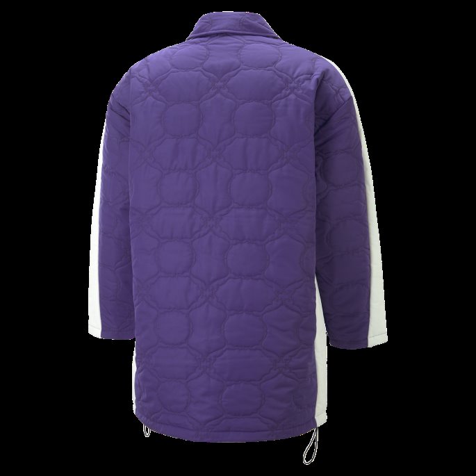 Puma På Tilbud Prisme Violet Luxe Sport Oversized Liner Jakke Kvinner