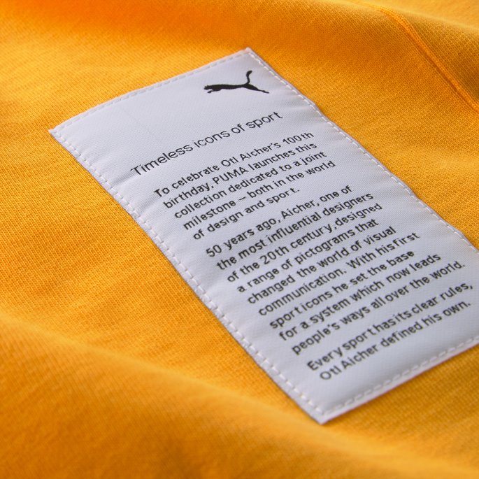 Puma På Salg Heroes Grafisk Tee Aprikos