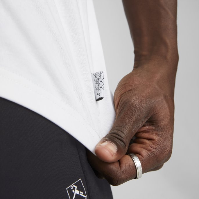 Puma På Salg Heroes Stor Grafisk T-skjorte Hvit
