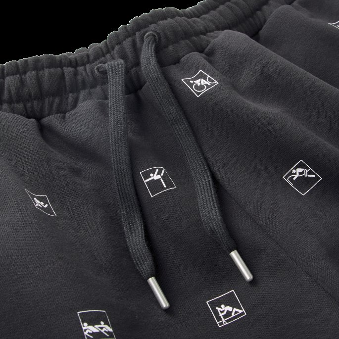 Puma På Salg Heroes Trykte Shorts Svart