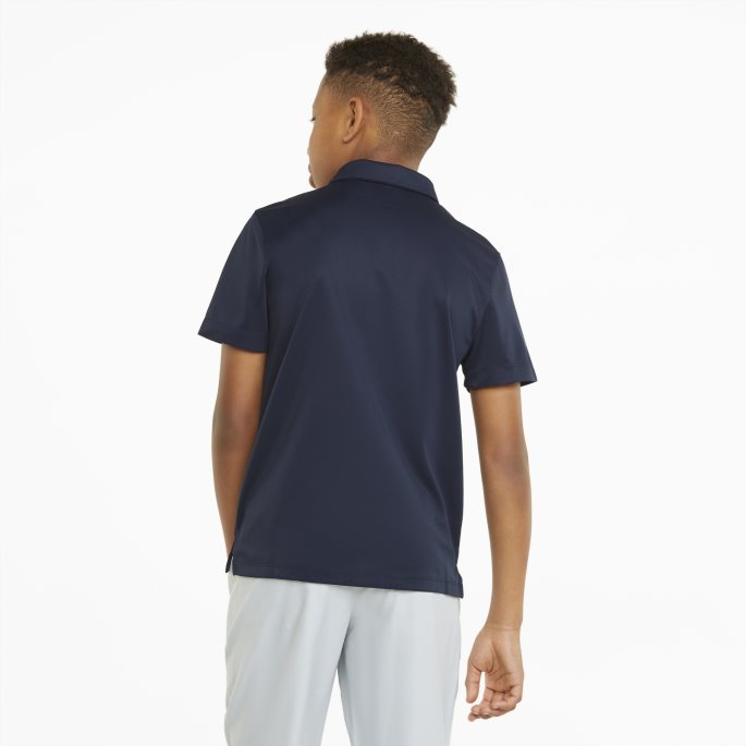 Marineblå Blazer Puma På Tilbud Viktig Golfpolo Til Gutter