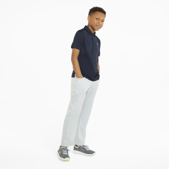 Marineblå Blazer Puma På Tilbud Viktig Golfpolo Til Gutter