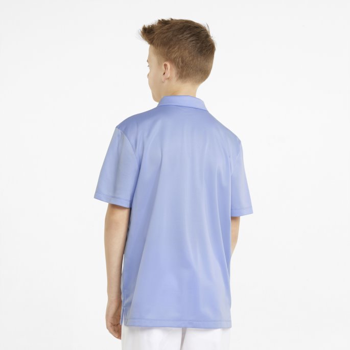 Essensiell Guttegolfpolo Puma På Salg Lavendelpop