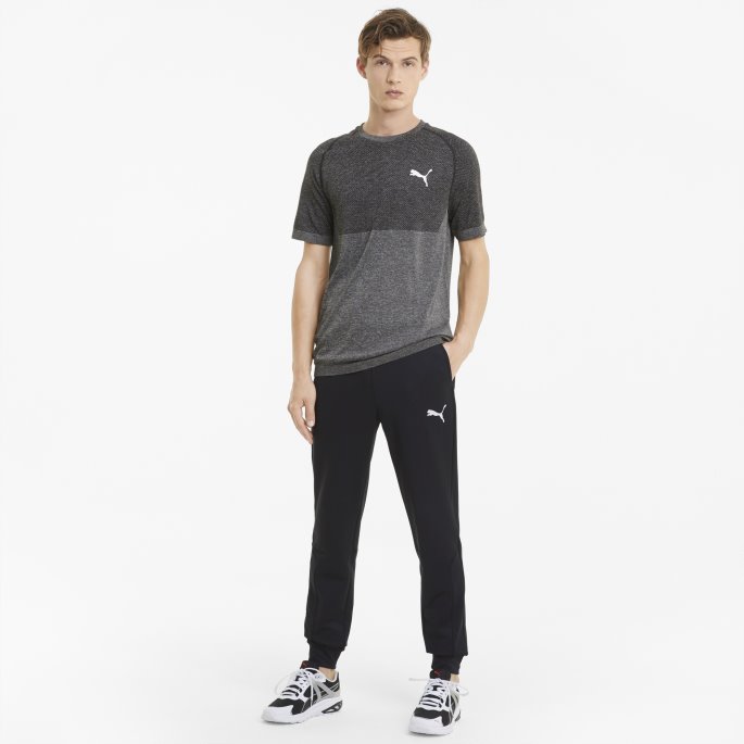 Puma På Tilbud Rtg Strikket Joggebukse For Menn Sort