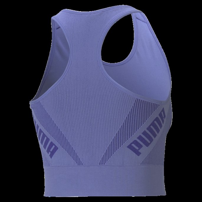 Disig Blå Puma På Tilbud Evostripe Evoknit Dame BH Topp