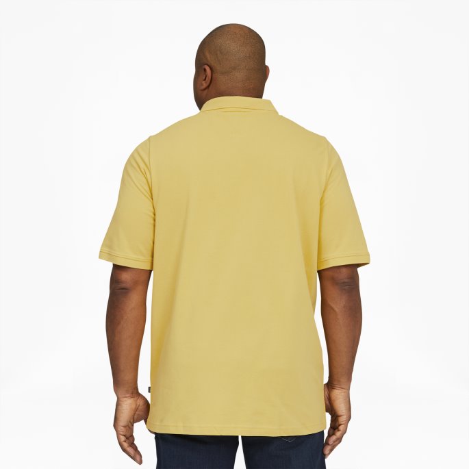 Essentials Pique Polo For Menn Bt Puma På Tilbud Bambus-svart
