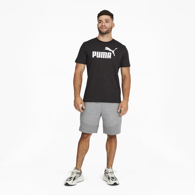 Bomull Svart Essentials Herre Lyng T-skjorte Puma På Salg