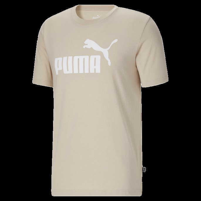 Essentials Herre Lyng T-skjorte Kitt Puma På Salg